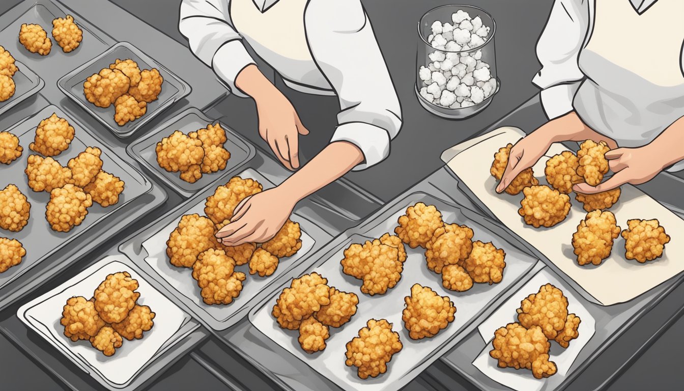 Freeze & Savor: Master Popcorn Chicken Storage