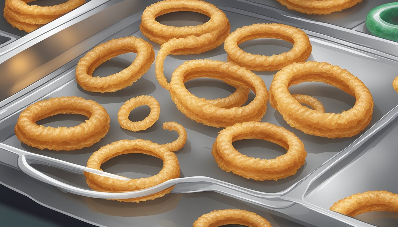 Crunch on Demand: Onion Rings in the Freezer