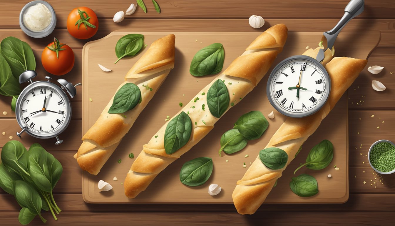 How Long Do Chicken and Spinach Stuffed Breadsticks Last?