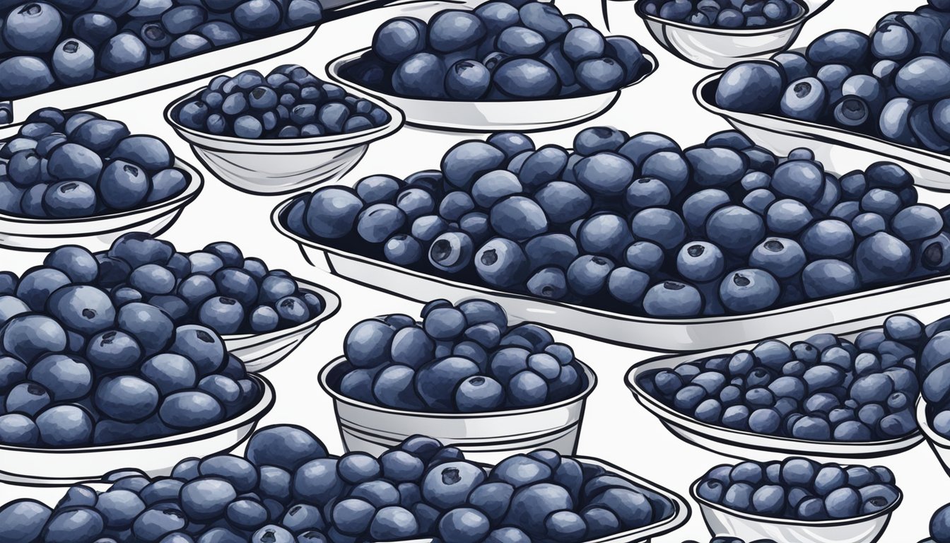 Berry Brilliance: Clump-Free Frozen Blues