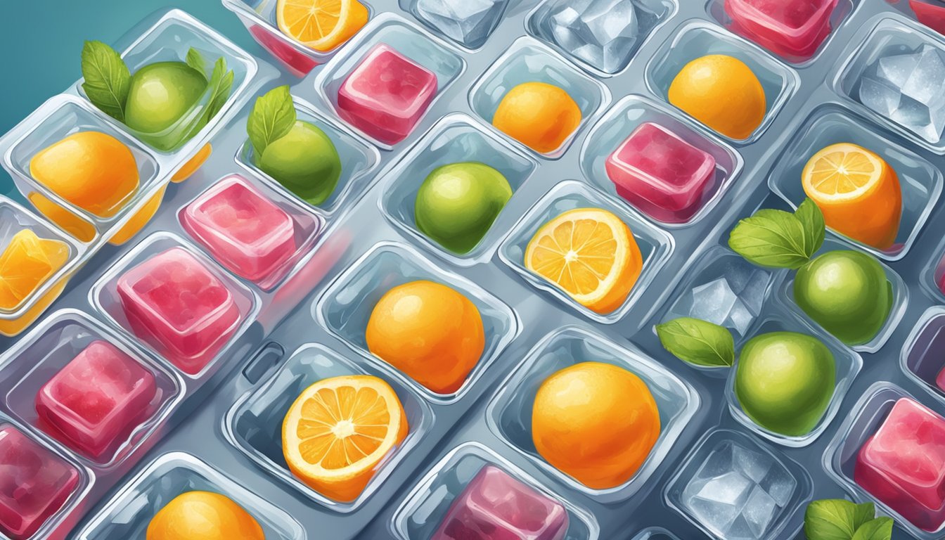 Juice Cubes: Lock in Freshness for Future Sips