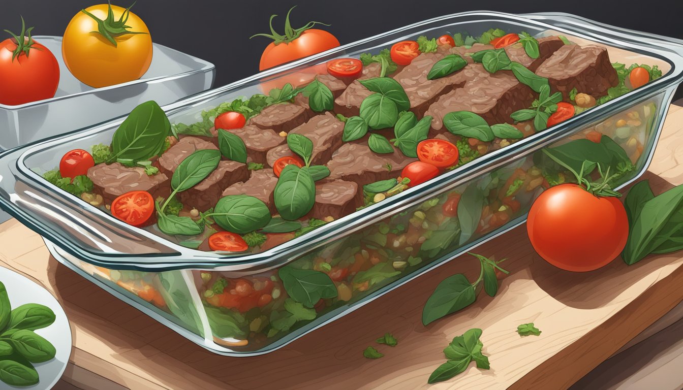 How long does beef and spinach casserole last?