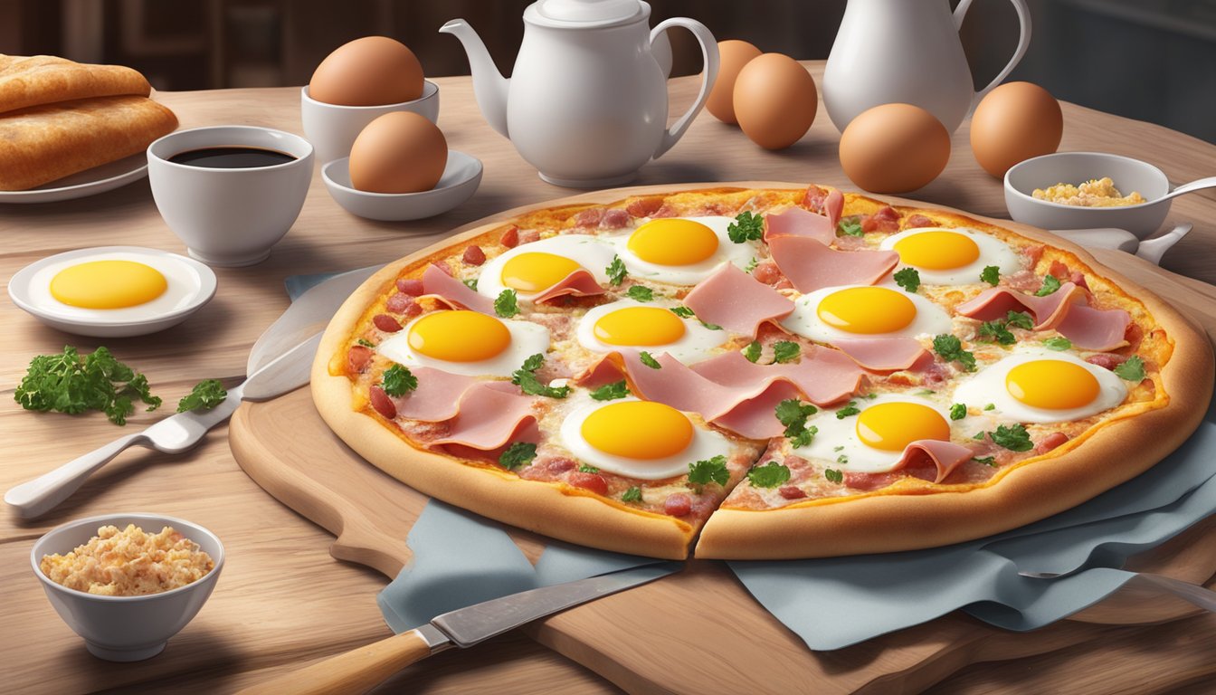 How Long Does Breakfast Pizza with Eggs and Ham Last?