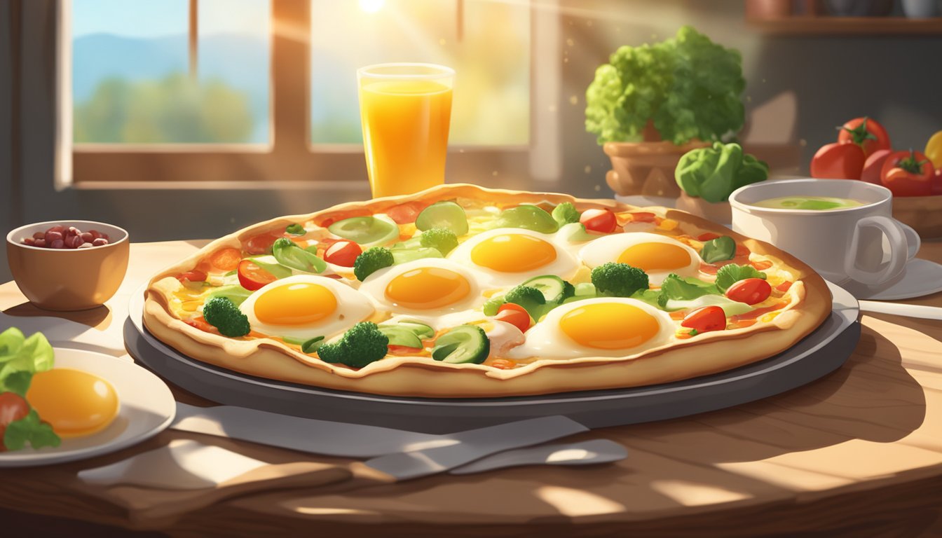 How Long Does Breakfast Pizza with Eggs and Veggies Last?