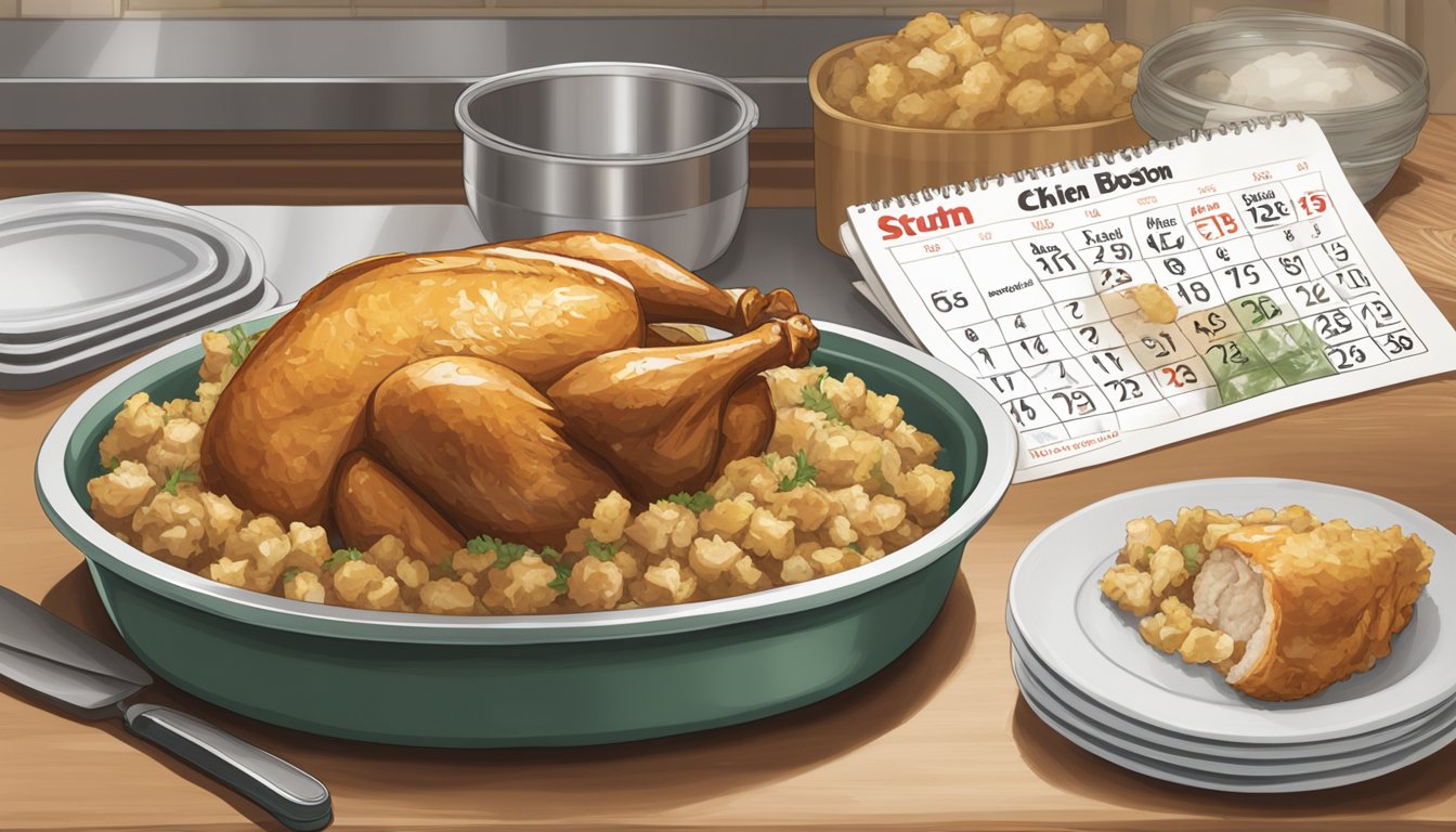 How Long Does Boston Market Chicken Stuffing Last?