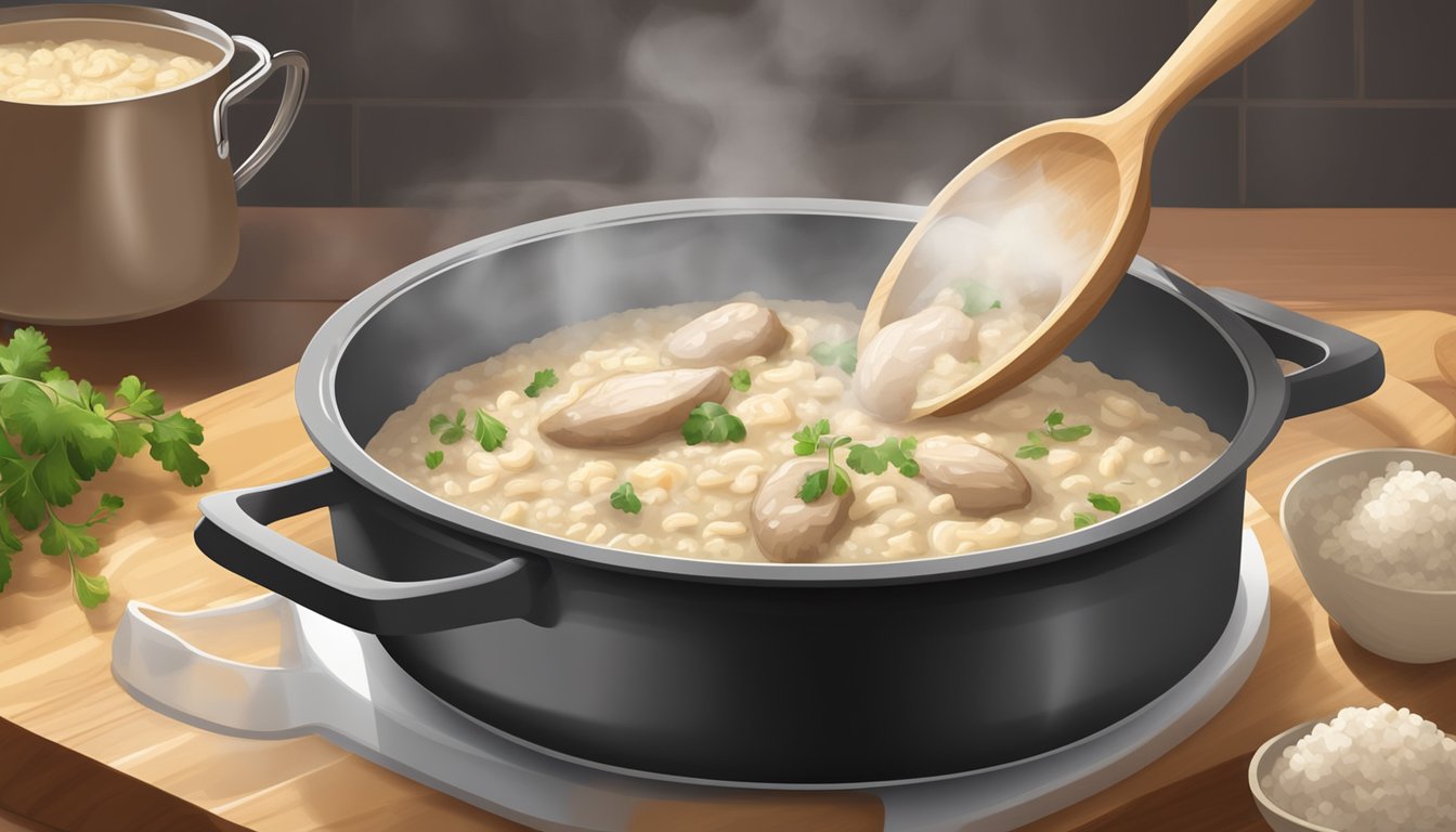 How Long Does Chicken and Mushroom Risotto Last?