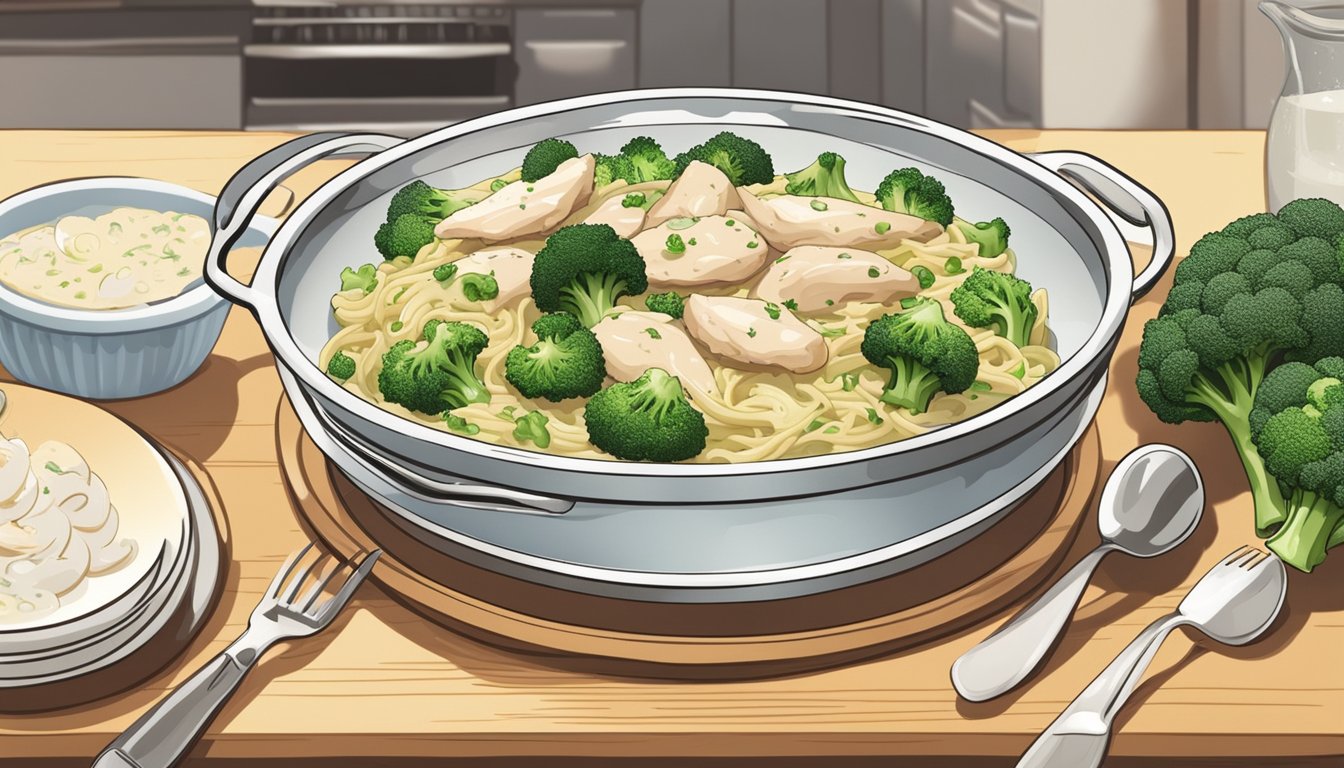 How Long Does Chicken and Broccoli Alfredo Last?