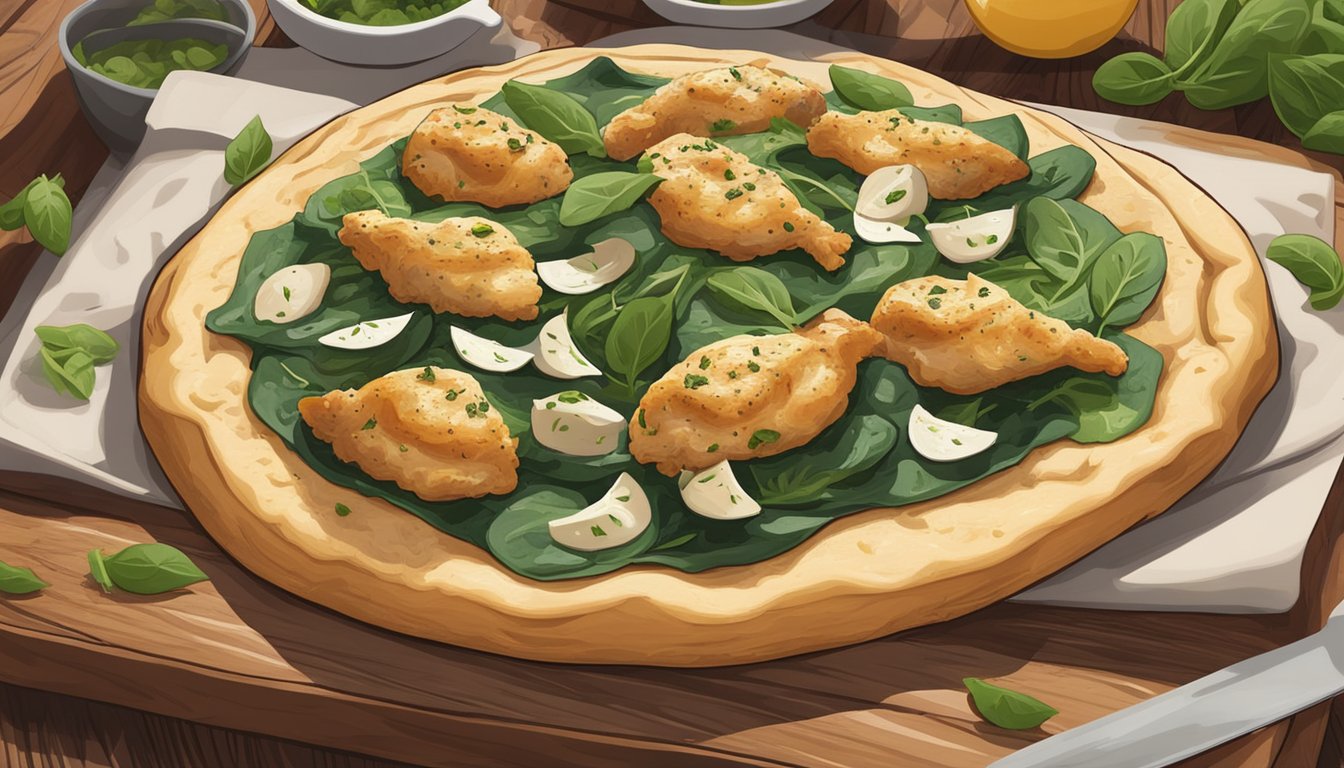 How Long Does Chicken and Spinach Flatbread Last?