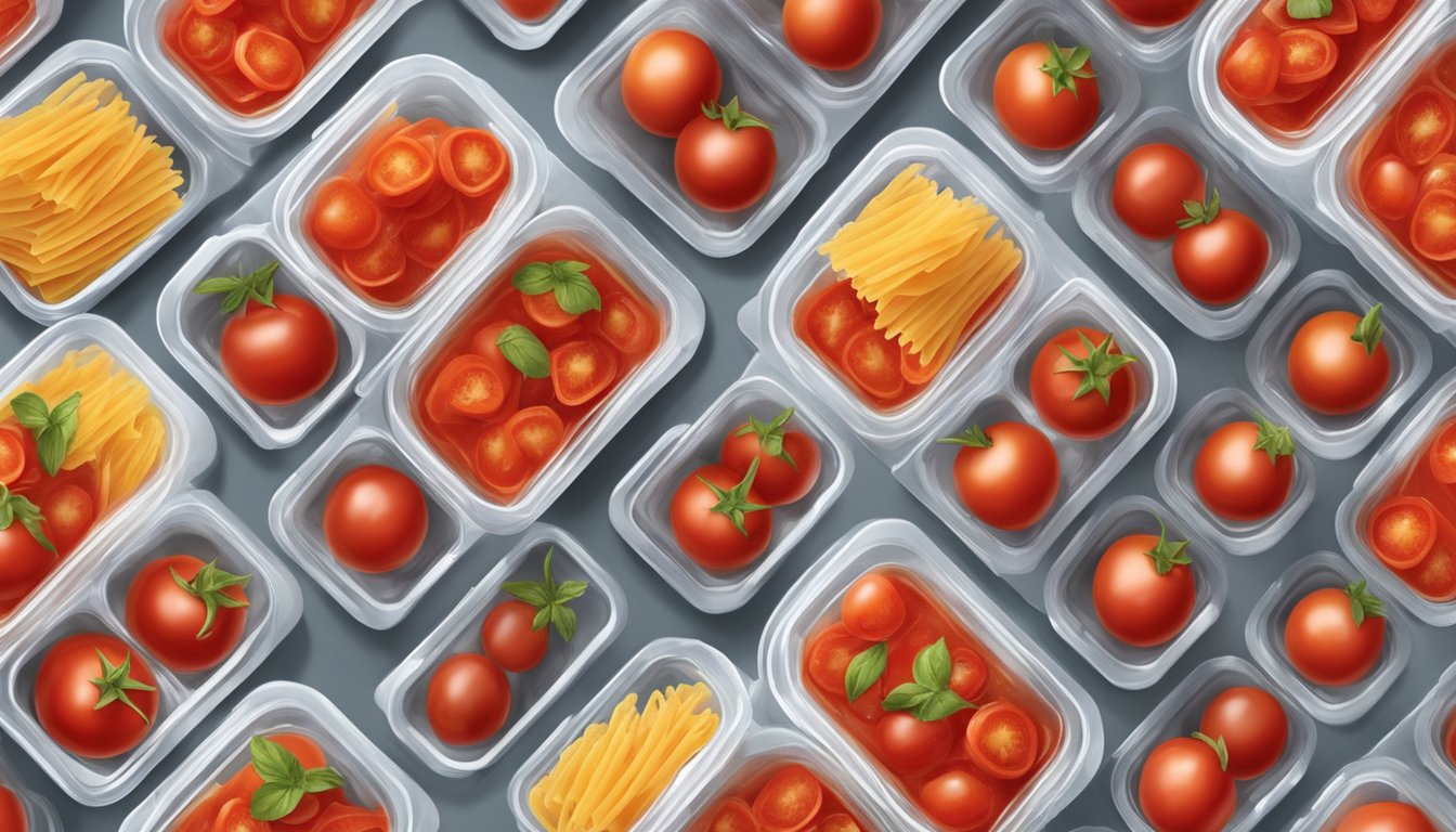 Freeze Tomato Sauce: Instant Pasta Perfection Awaits