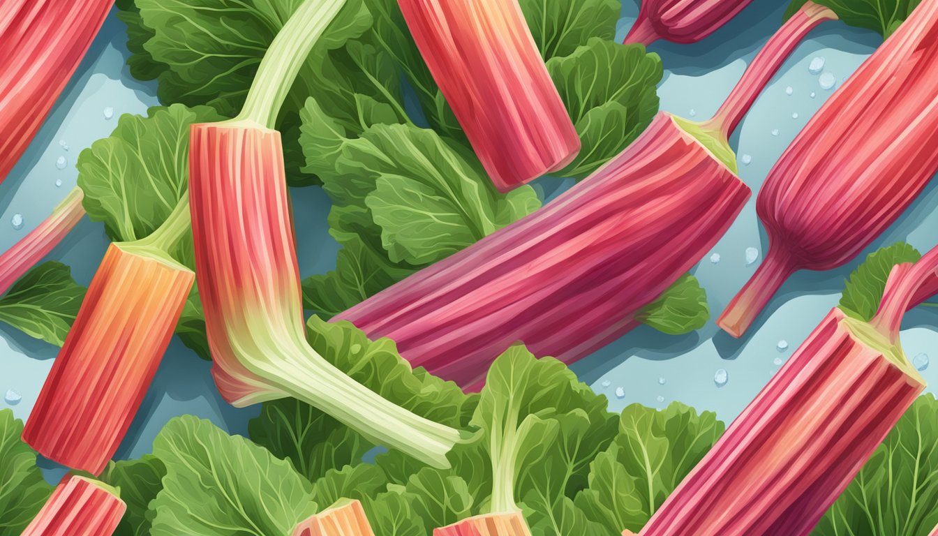 Rhubarb Rivalry: Fresh vs Frozen Faceoff