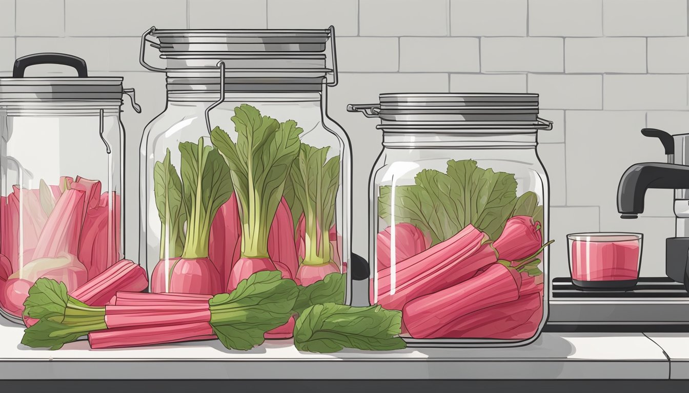 Jar the Tart: Foolproof Rhubarb Canning Magic